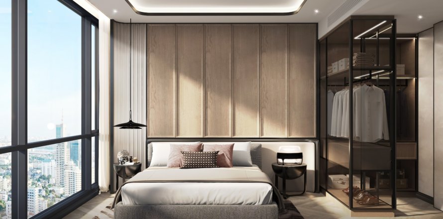 Condo à Watthana, Bangkok, Thaïlande, 1 chambre  № 124904