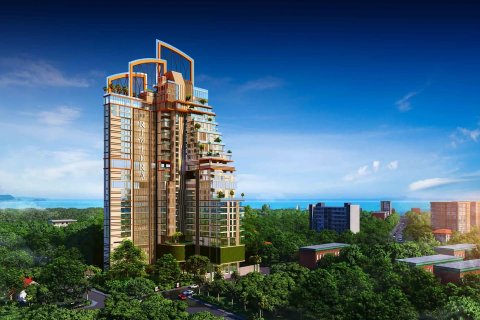 Кондоминиум с 1 спальней в Паттайе, Таиланд № 133134 - фото 5