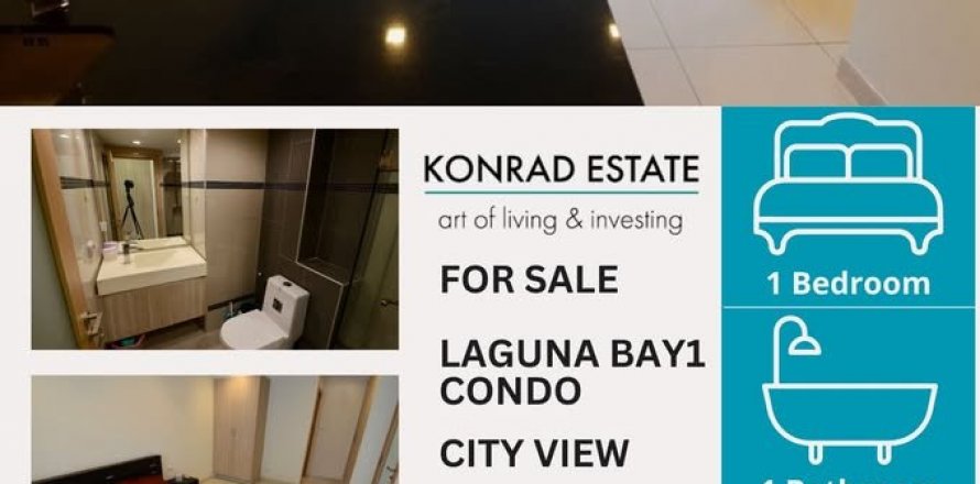 Condo in Pattaya, Thailand, 1 bedroom in Laguna Bay  № 130663