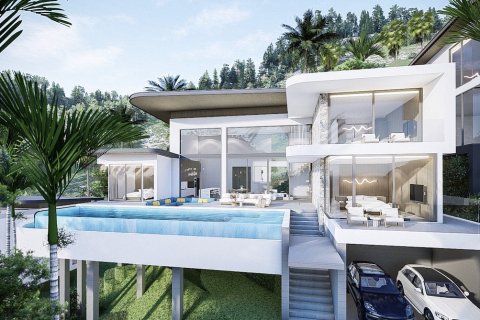 Вилла в Самуи, Таиланд с 4 спальнями  № 124766 - фото 3