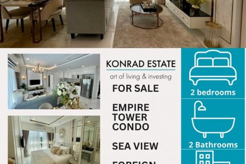 Condo in Pattaya, Thailand, 2 bedrooms  № 130639 - photo 1