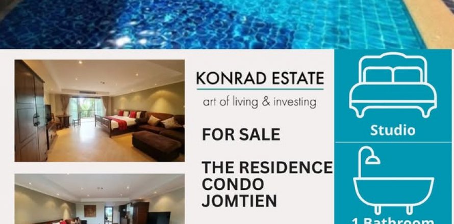 Studio in the Condo in Pattaya, Thailand  № 130228