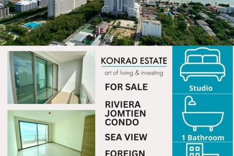 Studio in the Condo in Pattaya, Thailand  № 133133 - photo 1