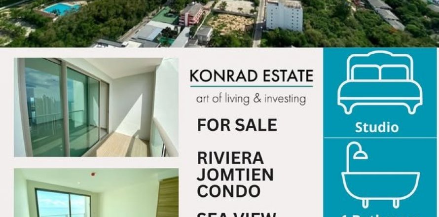 Studio in the Condo in Pattaya, Thailand  № 133133