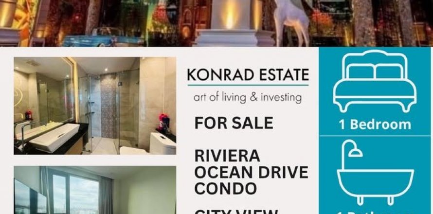 Propriété à Pattaya, Thaïlande 30 m2 № 133148