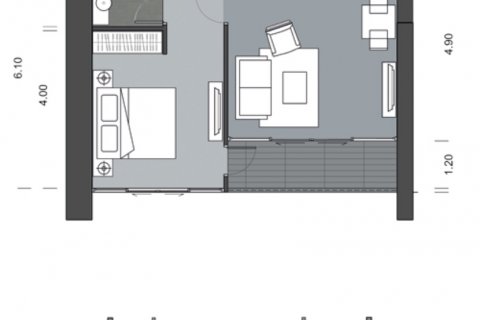 Кондоминиум с 1 спальней в Паттайе, Таиланд № 130356 - фото 16