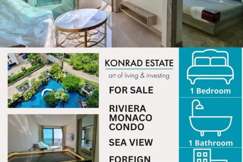 Condo in Pattaya, Thailand, 1 bedroom  № 130094 - photo 1