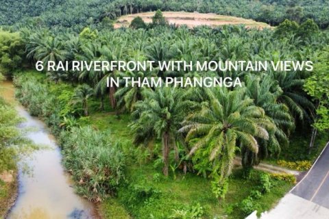 Земельный участок в Пхангнге, Таиланд № 124965 - фото 3