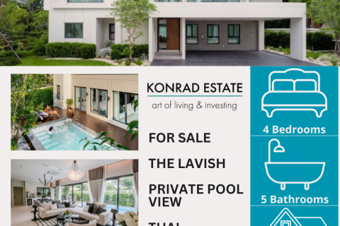 House in Pattaya, Thailand 4 bedrooms № 126729 - photo 1