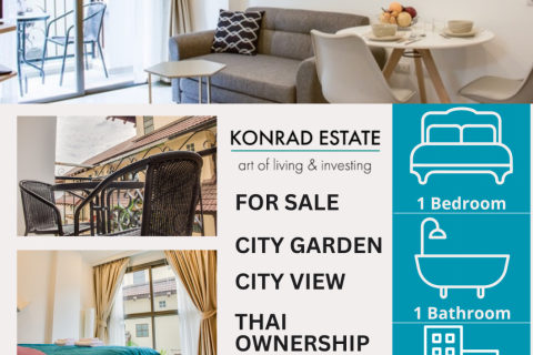 Condo à Pattaya, Thaïlande, 1 chambre № 126927 - photo 1