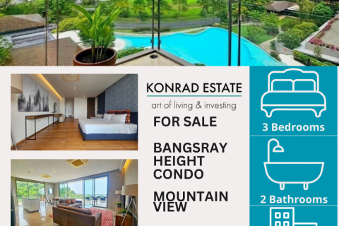 Кондоминиум с 3 спальнями в Саттахипе, Таиланд № 126884 - фото 1