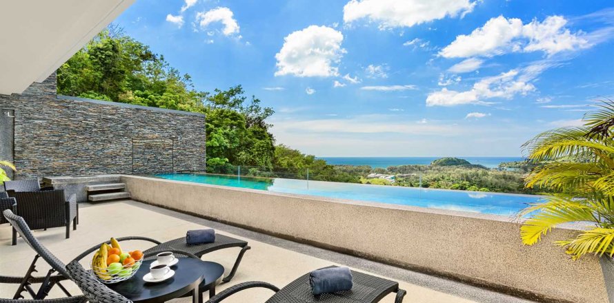 Condo à Bang Tao, Thaïlande, 3 chambres  № 120829