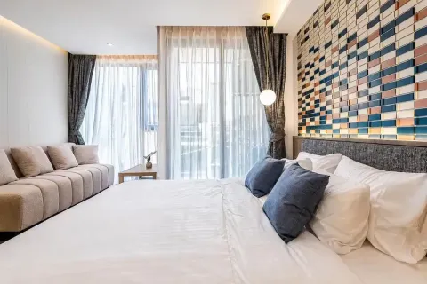 Estudio en el condominio en Bang Tao, Tailandia № 120835
