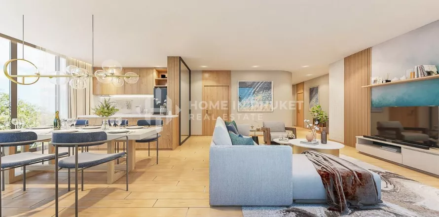 Кондоминиум с 3 спальнями в Пхукете, Таиланд № 131666