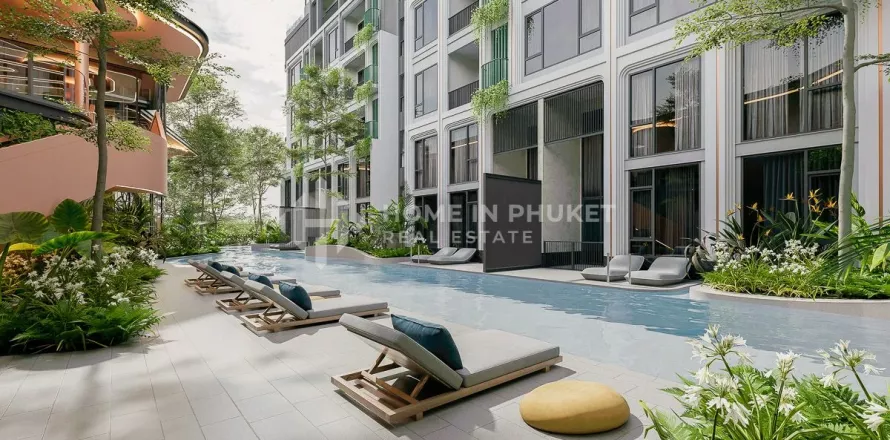 Кондоминиум с 1 спальней в Пхукете, Таиланд № 131660