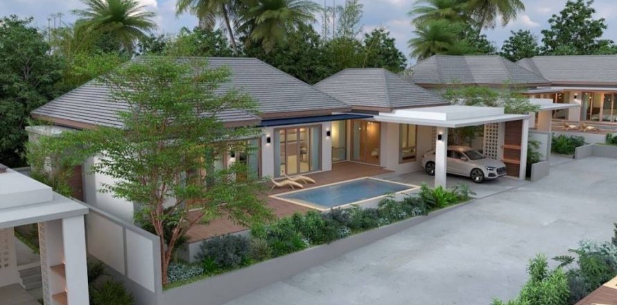 Вилла в Ао-Нанге, Таиланд с 3 спальнями  № 132436