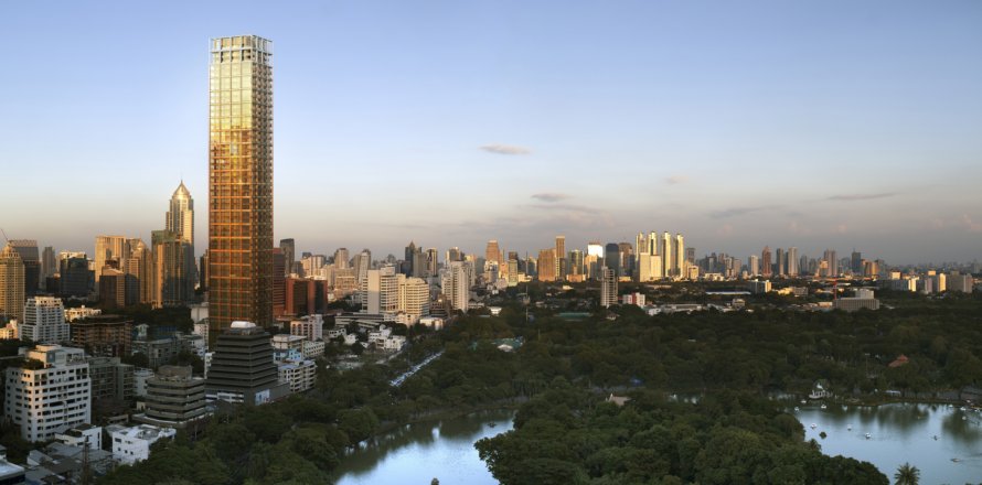 Кондоминиум с 3 спальнями в Бангкоке, Таиланд № 144111