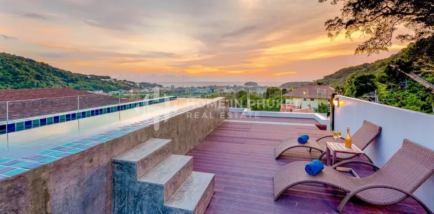 Кондоминиум с 2 спальнями в Кате, Таиланд № 131007