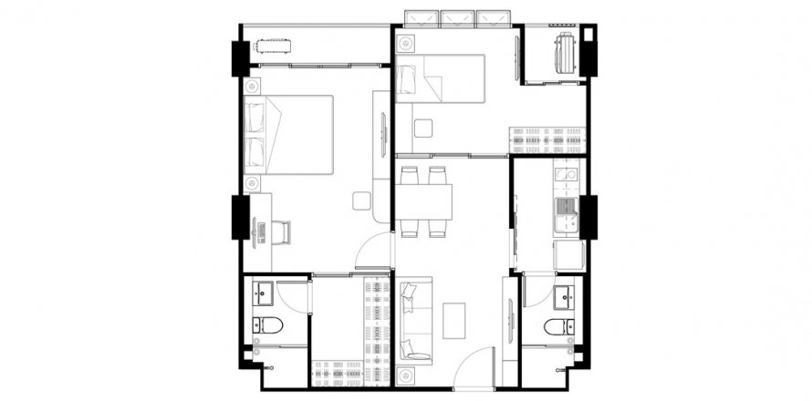 ЖК Supalai Parc Ekkamai-Pattanakarn в Суан Луанге, Бангкок, Таиланд № 130835 - фото 1