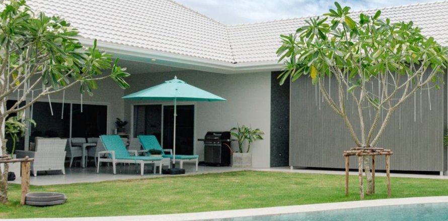 Вилла в Хуа Хине, Таиланд с 4 спальнями  № 132680