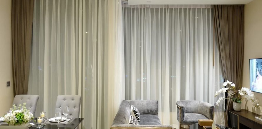 Condo à Bangkok, Thaïlande, 2 chambres  № 143780