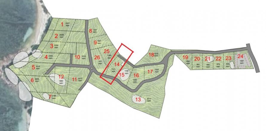 Земельный участок в Сураттхани, Таиланд  № 100512