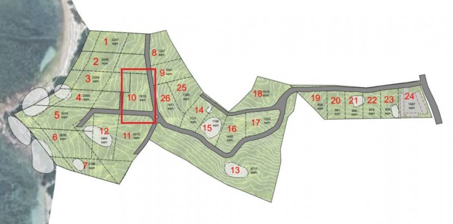 Земельный участок в Сураттхани, Таиланд  № 100511