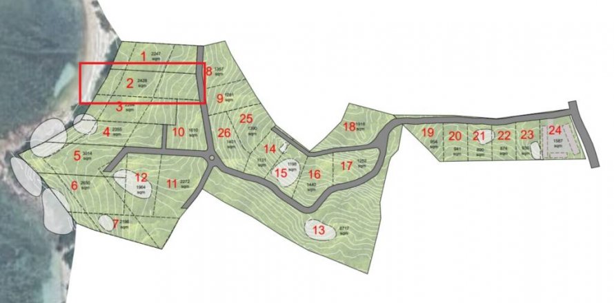 Land in Surat Thani, Thailand № 100514