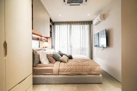 คอนโดมิเนียมในหาดในหาน, ประเทศไทย, 1 ห้องนอน № 132069 - รูปถ่าย 17