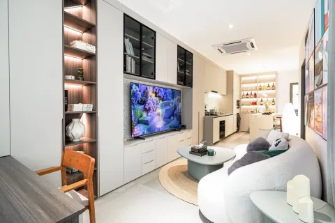 คอนโดมิเนียมในหาดในหาน, ประเทศไทย, 1 ห้องนอน № 132069 - รูปถ่าย 11