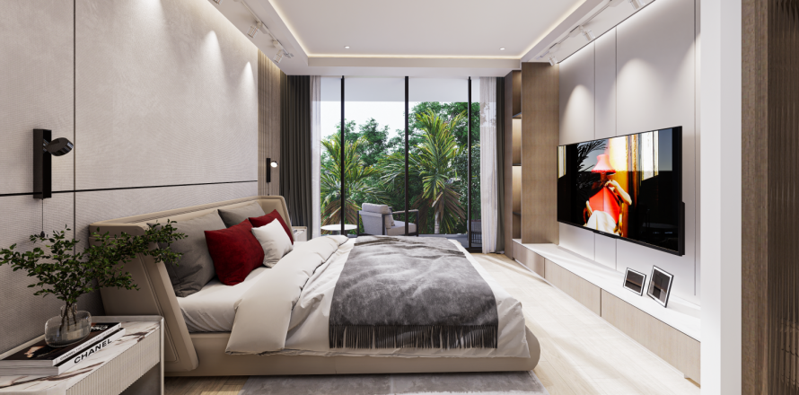 Студия в кондо на Пляже Най Харн, Таиланд № 132068