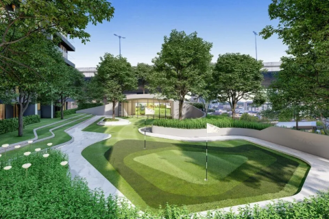 Hors-plan Sapphire Luxurious Condominium Rama 3 à Yan Nawa, Bangkok, Thaïlande № 69508 - photo 2