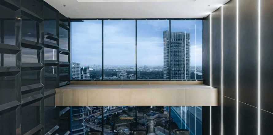 Appartement à Sapphire Luxurious Condominium Rama 3, Yan Nawa, Bangkok, Thaïlande 2 chambres № 130768