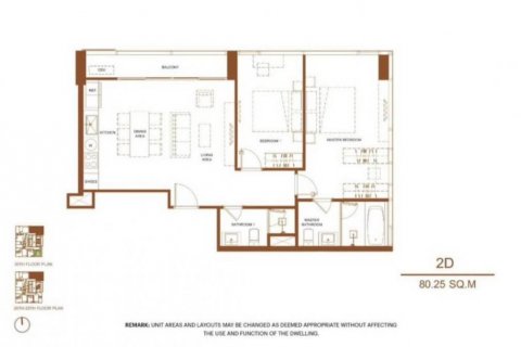 Кондоминиум с 2 спальнями в Бангкоке, Таиланд № 125810 - фото 2