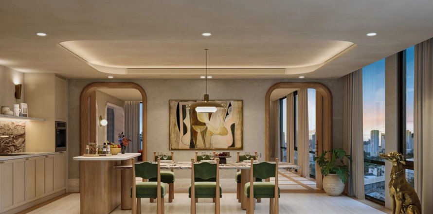 Кондоминиум с 3 комнатами в Бангкоке, Таиланд в Via 61 № 124833