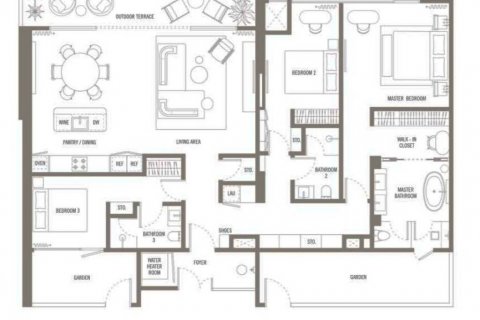 Condo in Bang Tao, Thailand, 3 bedrooms  № 86267 - photo 5