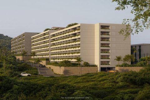 Квартира на Пляже Лаян, Таиланд с 1 спальней  № 110951 - фото 1