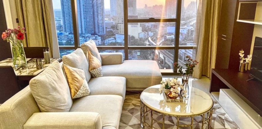 Кондоминиум с 1 спальней в Ян Наве, Бангкок, Таиланд № 124578