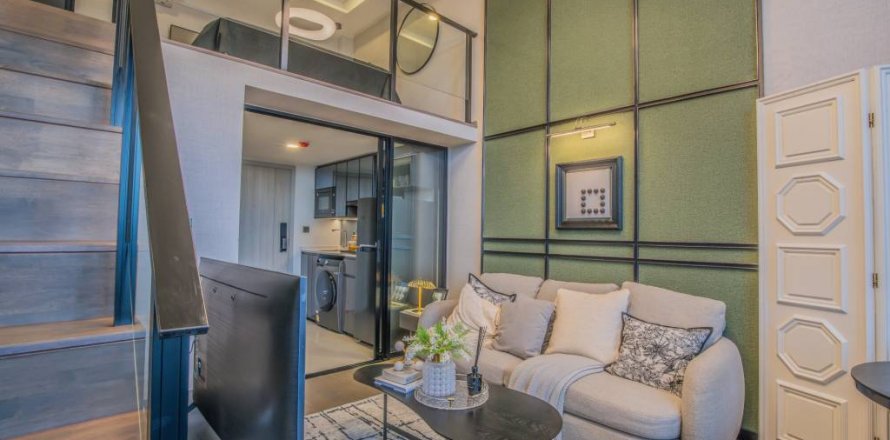 Дуплекс в Бангкоке, Таиланд с 1 спальней  № 86322