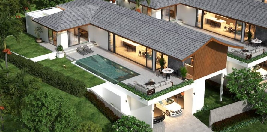 Villa à Ko Samui, Thaïlande 3 chambres № 116102