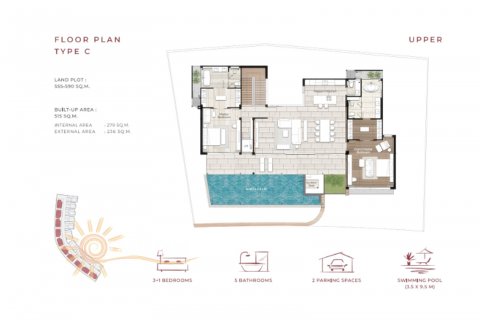 Villa in Phuket, Thailand 3 bedrooms № 124294 - photo 19