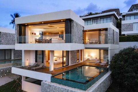 Вилла в Самуи, Таиланд с 4 спальнями  № 132795 - фото 1