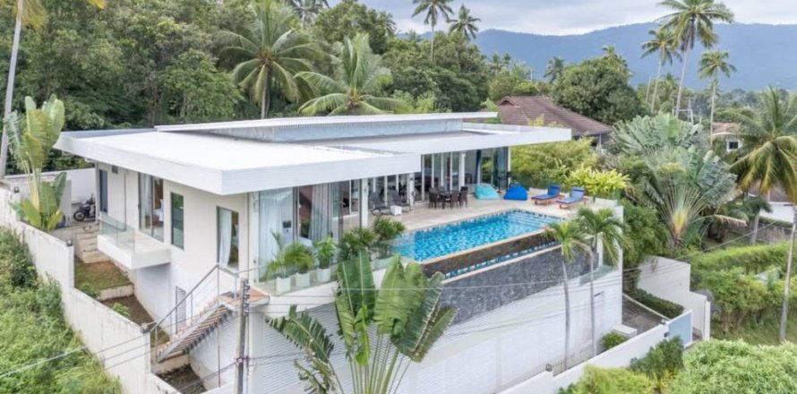 Вилла в Самуи, Таиланд с 4 спальнями  № 132671