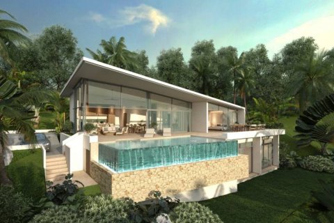 Вилла в Самуи, Таиланд с 3 спальнями  № 125961 - фото 2