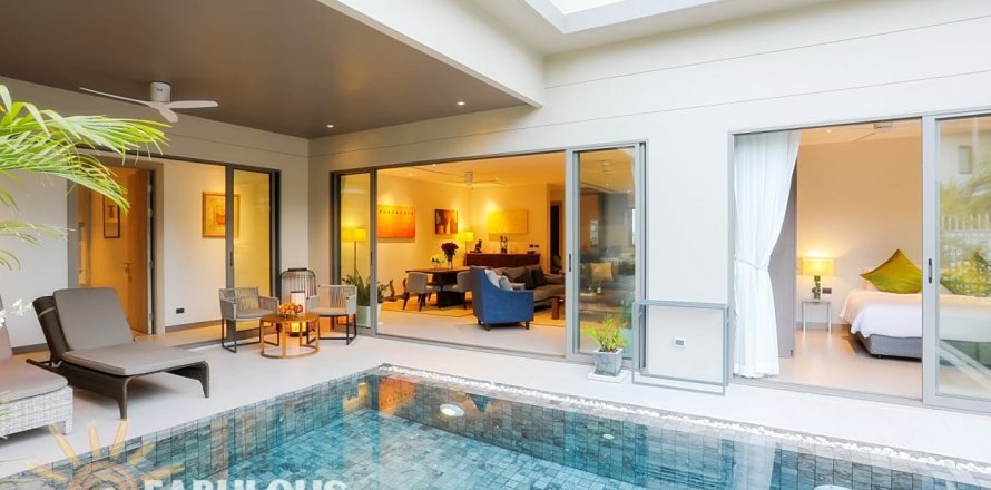 Вилла в Пхукете, Таиланд с 3 спальнями № 124319