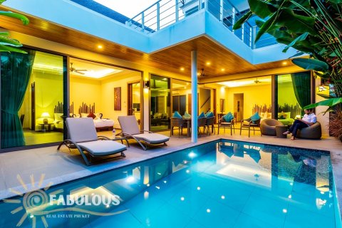 Вилла в Раваи, Таиланд с 4 спальнями  № 124305 - фото 1