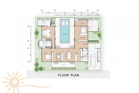 Вилла в Чалонге, Таиланд с 3 спальнями  № 124302 - фото 16