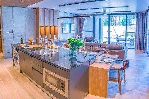 Кондоминиум с 1 спальней в Банг Тао, Таиланд № 131080 - фото 9