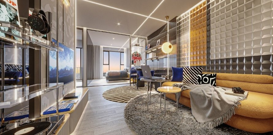 Квартира в Aspire Huai Khwang, Бангкок, Таиланд с 1 спальней  № 130739