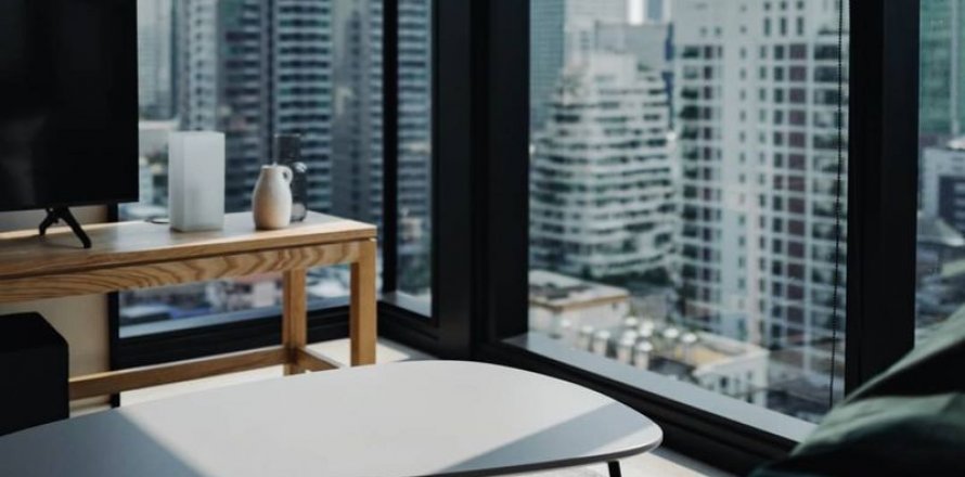 Дуплекс в Банг Раке, Бангкок, Таиланд с 2 спальнями  № 142678